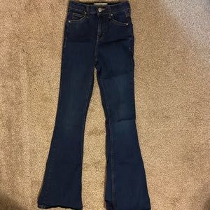 SOLD // Topshop flare jeans